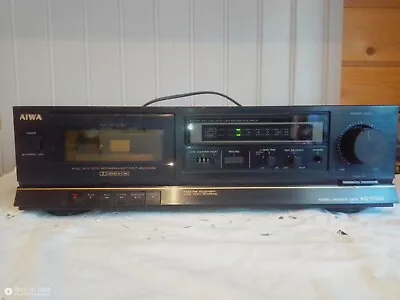 Kaufen Aiwa AD-F300 Stereo Cassette Tape Deck Kassettendeck Kassetten Player F 300 • 49€