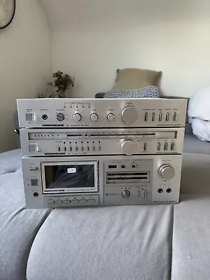 Kaufen Nordmende Hifi Midi System PA 980 Verstärker TU 980 Tuner CD 980 Cassette Deck • 200€