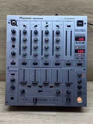 Kaufen Pioneer DJM-600 Silber Professioneller DJ-Mixer 4-Kanal 4ch DJM600 Getestet... • 575.13€