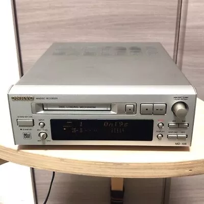 Kaufen ONKYO MD-105X MD Mini Disc Recorder High Speed Audio Silber Funktionsfähig... • 108.61€