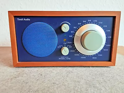 Kaufen Tivoli Audio Model One Radio, Kirsch / Violet, Restauriert, Vintage, Bitte Lesen • 89€