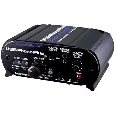 Kaufen ART USB Phono Plus Project Series Phonopreamp Mit USB Ausgang • 124.95€