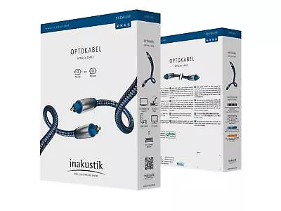 Kaufen Inakustik Premium Optokabel Digitalkabel Toslink Lichtleiter 2m • 67.90€