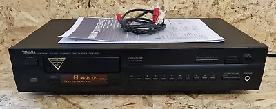 Kaufen Yamaha Cdx-580 Cd Player Mit Bedienungsanleitung & Kabel • 51.99€