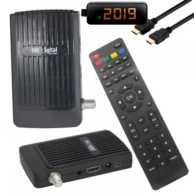 Kaufen Mini HDTV SAT Receiver MK Digital HD-62se USB  HDMI, DVB-S2,Digital, Full HDTV  • 24.90€