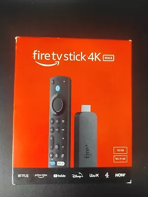 Kaufen Amazon Fire TV Streaming Stick Wi-Fi 6E Alexa Sprachfernbedienung 4K MAX Ultra HD BRANDNEU IN VERPACKUNG • 80.65€