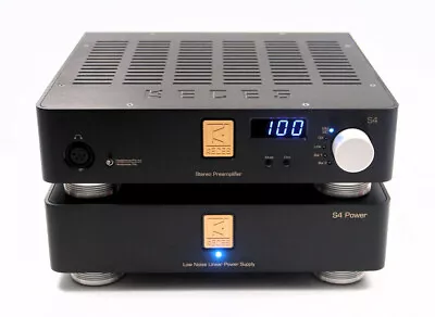 Kaufen KECES Audio S4 Phono-Vorverstärker + Netzteil Kopfhörerverstärker NEU + GARANTIE • 2,899€