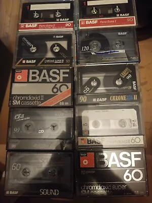 Kaufen 30 Stück Basf Kassetten  Tape Sammlung Lot4 • 20€