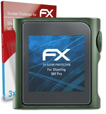 Kaufen AtFoliX 3x Displayschutzfolie Für Shanling M0 Pro Schutzfolie Klar Folie • 7.79€