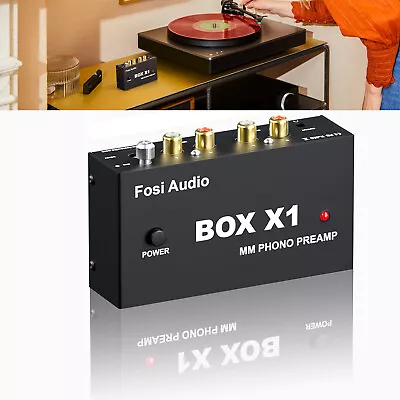 Kaufen Fosi Audio Box X1 Phono Vorverstärker Für MM Plattenspieler Phonograph Kopfhörer • 29.99€