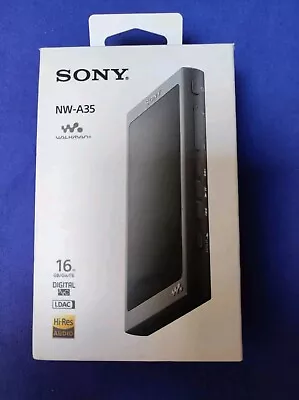 Kaufen SONY Digital Audio Hi-Res Player Walkman A Series Black 16GB NW-A35 • 185.45€