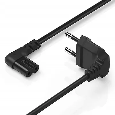 Kaufen Hama 3m Euro-Stecker 90° Gewinkelt Netz-Kabel TV Strom-Kabel Dopplenut-Kupplung • 9.49€