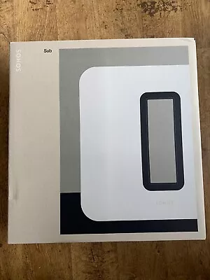 Kaufen Sonos Sub Gen 3 Premium Wireless Subwoofer In Weiß [UVP £799] Brandneu Versiegelt • 646.45€