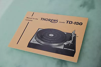 Kaufen Thorens TD 150 Manual / English • 29€