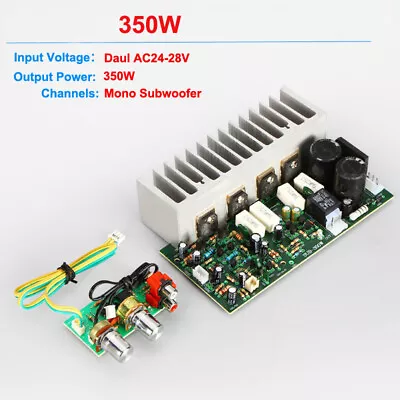 Kaufen 350W Power Subwoofer Mono-Verstärker Professionelle Verstärker Board Audio DIY • 29.34€