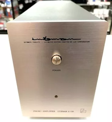 Kaufen LUXMAN E-03 MC MM Phono Equalizer Verstärker Silber Sehr Gut Japan Funktioniert • 719.09€
