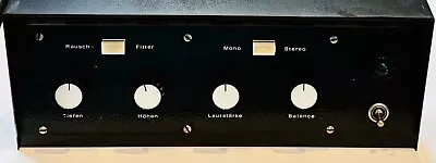 Kaufen Vintage Audio Röhrenverstärker 60er Jahre Stereo Filter Ca. 2x30W Eigenba • 80€