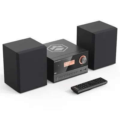 Kaufen Oakcastle HiFi200 Micro HiFi- CD Musik Stereosystem Schwarz • 49.90€