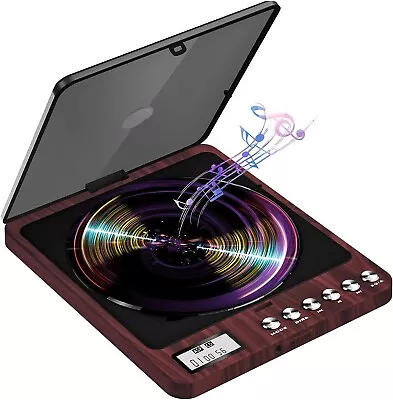 Kaufen Tragbarer CD-Player Mit Lautsprecher & Kopfhörer, Wiederaufladbarer 2000mAh Akku • 89.05€