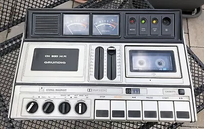 Kaufen GRUNDIG CN 930 Super HiFi Kassettenrecorder Tape Deck Dolby NR Vintage Retro • 9.99€