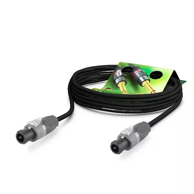 Kaufen Sommer Cable 1m Lautsprecherkabel | ME25-225-0100-SW | 2x2,5mm² Neutrik Speakon • 26.90€