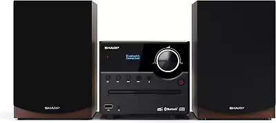 Kaufen SHARP XLB517DBR Mirco-Soundsystem 45W (Digitalradio Mit DAB, DAB+ Und Ukw/Fm-Rad • 134.70€