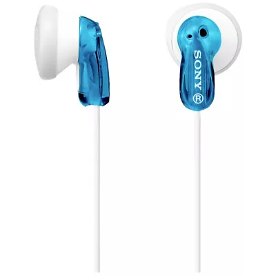 Kaufen Sony MDR-E9LP DJ  In Ear Kopfhörer Kabelgebunden Stereo Blau • 8.24€