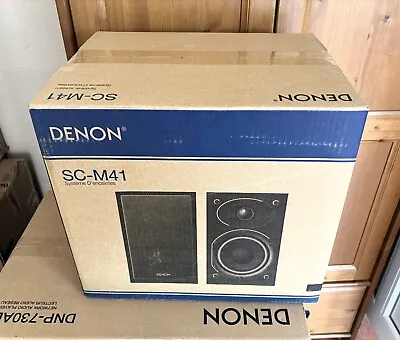 Kaufen Pair Of DENON SC-M41 Compact Loudspeakers (Black) • 115€