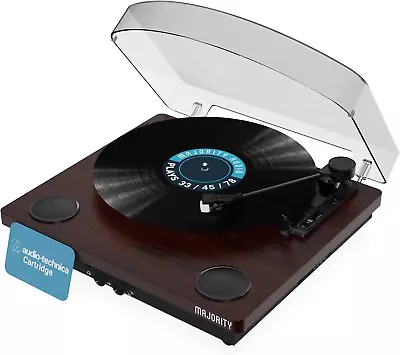 Kaufen Vinyl Plattenspieler Mit Lautsprecher Und Bluetooth Senden Und Empfangen | 33/45 • 171.99€