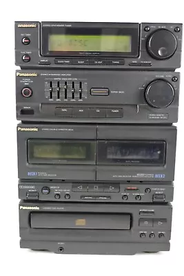 Kaufen Panasonic SA-CH11 Cassette CD Receiver Mini Hifi Turm Defekt Bastler Hi-4466 • 35.90€