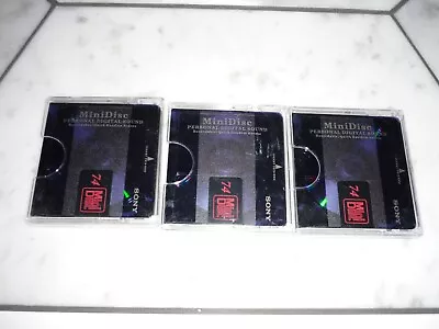 Kaufen 3 St. Sony Mini Disc 74 Min Transparente Schachtel, Unbespielt Personal Digital • 6€