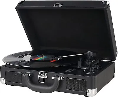 Kaufen Plattenspieler Aus Vinyl 3 Geschwindigkeitsstufen, Mit Integrierten Lautsprechen • 24.99€