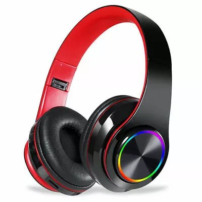 Kaufen Bluetooth Kopfhörer Over Ear Kabellos HiFi Stereo Wireless Headset Bass Ohrhörer • 12.99€