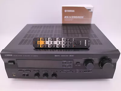 Kaufen Yamaha RX V396RDS Dolby Digital HiFi AV Receiver Mit Fernbedienung In Schwarz • 59€