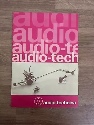 Kaufen Audio Technica - Dual Magnet System - Prospekt / Katalog - 70er - Rarität • 14.90€