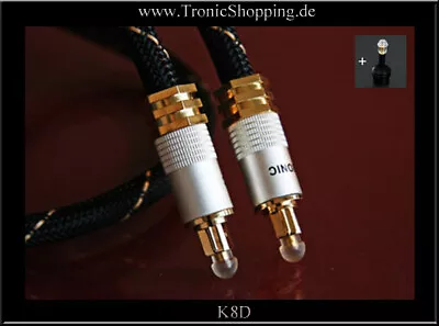 Kaufen Toslink Kabel Optisches Audiokabel LWL HiFi Glasfaserkabel Heimkino Soundbar A • 6.90€
