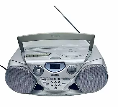 Kaufen Philips AZ1500 Ghettoblaster Stereo Radio MC CD Recorder - Tape Defekt 999 • 24.99€