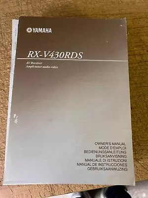 Kaufen Yamaha Rx-v430rds, Yamaha Rxv430rds , Yamaha Gebrauchsanweisung • 17.99€