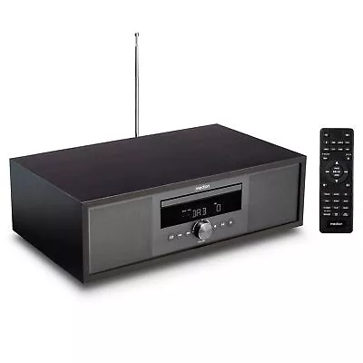 Kaufen MEDION LIFE P64145 All-in-One Audio Hifi System DAB+ Radio CD Player USB Schwarz • 99.99€