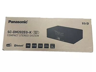 Kaufen Panasonic SC-DM202EG-K Midi-Anlage ( 40cm Breite) Schwarz B-Ware #3 • 99.99€