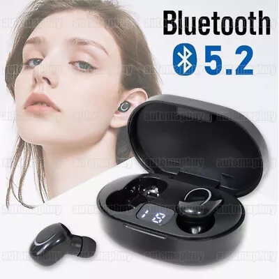 Kaufen TWS Bluetooth 5.2 Kopfhörer Parrador Kabellos In-Ear Headset Stereo Bass Ladebox • 10.50€