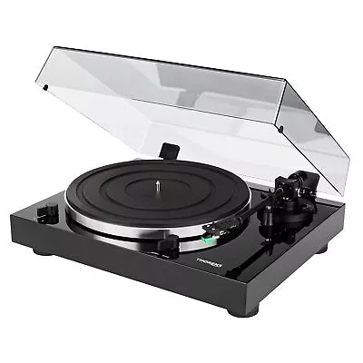 Kaufen Thorens TD 202 Schwarz Hochglanz, Manuell Incl. AT 95E - Plattenspieler • 444€