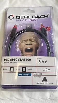 Kaufen Oehlbach RED OPTO STAR 100 Toslink 1m Digital Kabel • 13.95€