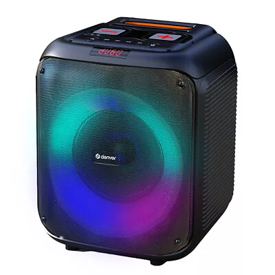 Kaufen Denver Party Speaker BPS-250 Schwarz BT Box Lautsprecher Party Musikanlage NEU • 88.99€