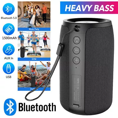 Kaufen Bluetooth Lautsprecher Tragbarer Soundbox Subwoofer Stereo Musikbox SD TF Stereo • 18.95€