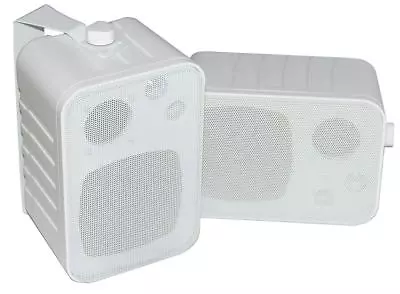 Kaufen Dynavox LS-5L3 MINI Stereo Lautsprecher Paar Boxen LS-5L3 WEIß Wandhalterung NEU • 39.99€