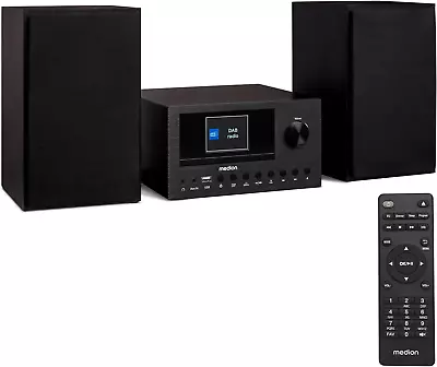 Kaufen MEDION P85003 Micro Audio System Kompaktanlage (Internetradio, DAB+, PLL UKW Rad • 224.70€