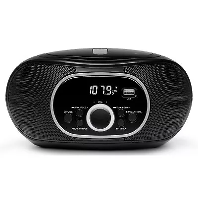 Kaufen MEDION LIFE E65711 MD 47111 Boombox UKW Stereo Radio CD MP3 AUX USB AMS Schwarz • 39.99€