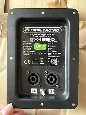 Kaufen Lautsprecher Anschluss Speakon / Frequenzweiche Omnitronic BX-1550 / BX-1850 • 7€