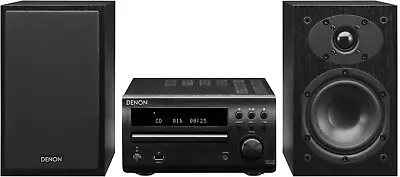 Kaufen Denon RCD-M39DAB CD-Receiver Mit DAB CD-RW MP3 USB Schwarz • 179€